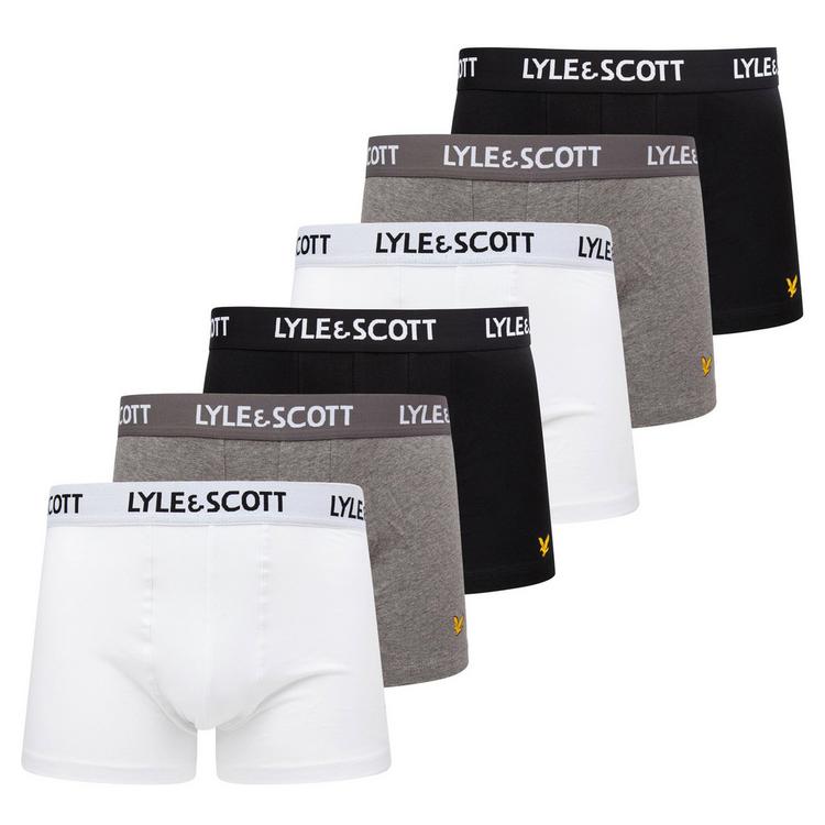 Lyle & Scott Lyle & Scott Boxershort Unterhose Herren - Schwarz/Grau/Wei&szlig; - 0 | SportScheck