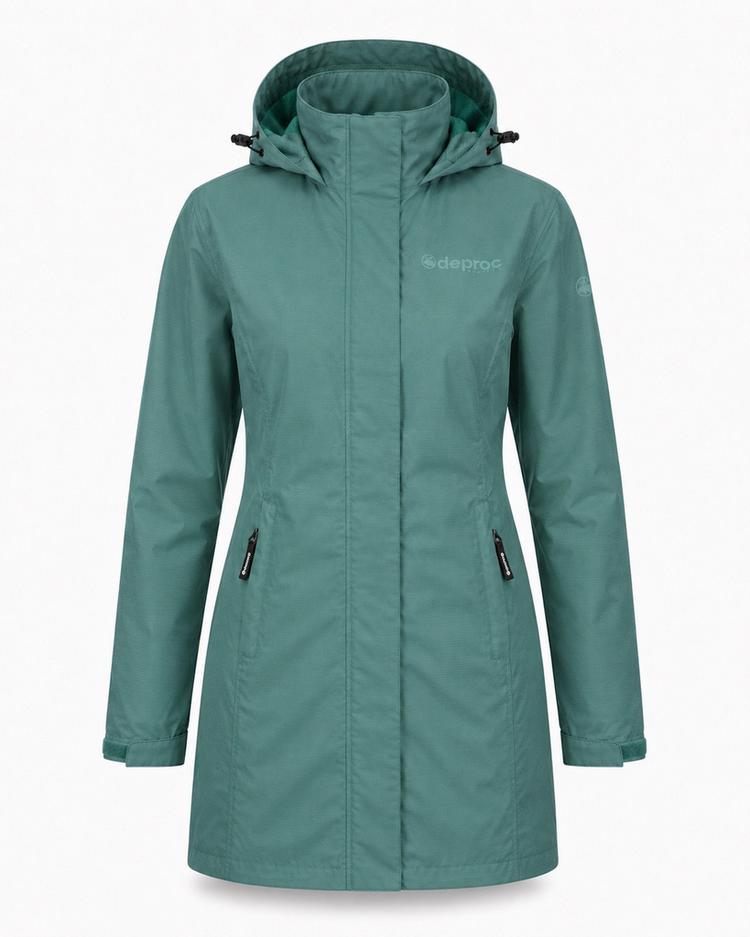 DEPROC active DEPROC active LAVAL LONG WOMEN Funktionsjacke Damen - petrol - 0 | SportScheck
