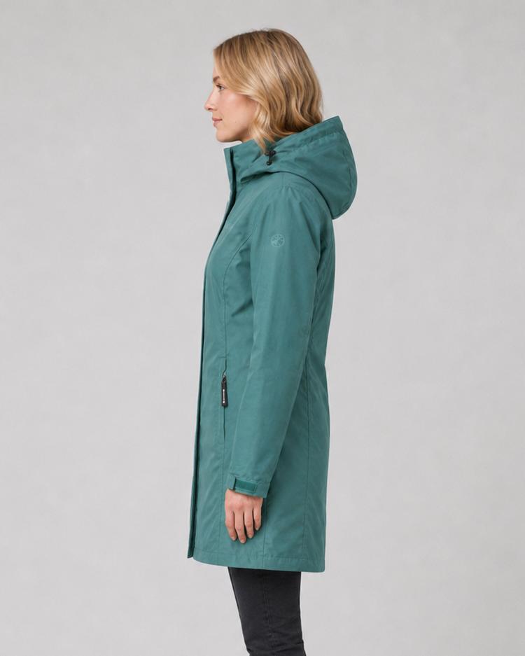 DEPROC active DEPROC active LAVAL LONG WOMEN Funktionsjacke Damen - petrol - 1 | SportScheck