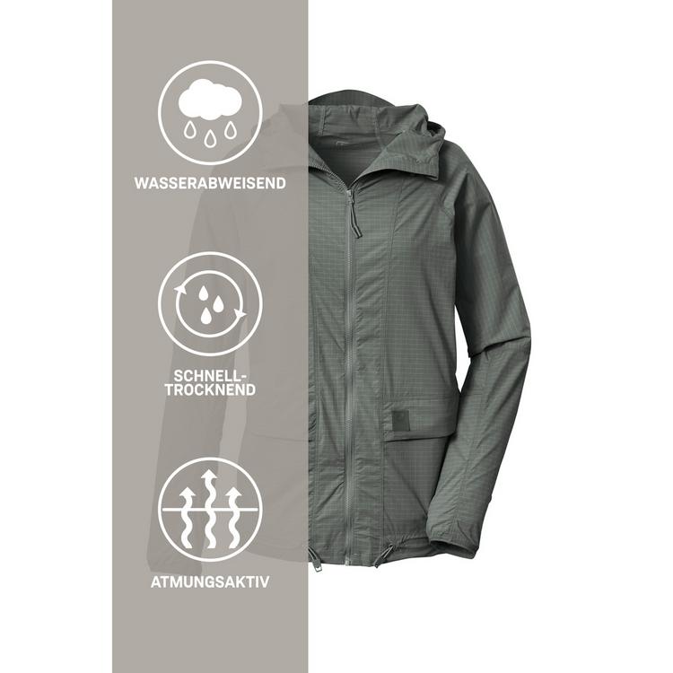 KILLTEC KILLTEC KOS 166 WMN JCKT Outdoorjacke Damen - Grau064 - 4 | SportScheck