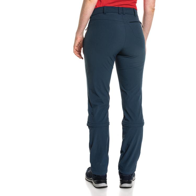 Sch&ouml;ffel Sch&ouml;ffel Pants Engadin1 Zip Off Wanderhose Damen - dress blue - 2 | SportScheck