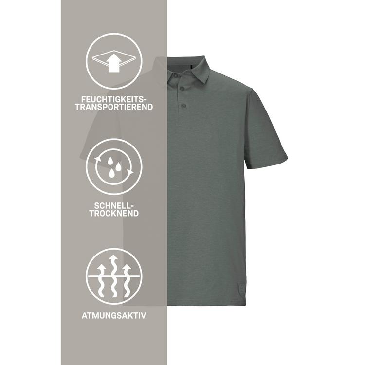 KILLTEC KILLTEC KOS 186 MN PLSHRT Poloshirt Herren - Grau064 - 4 | SportScheck