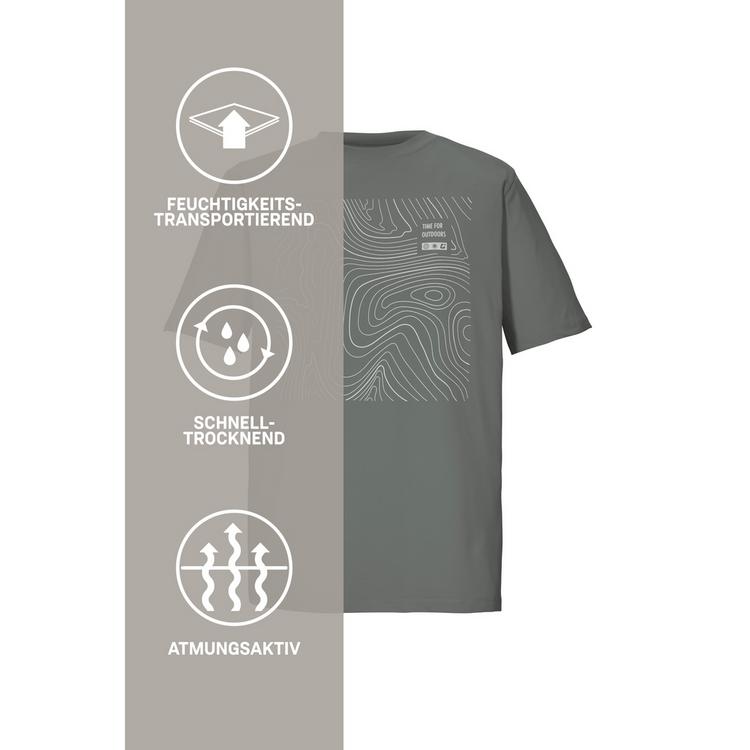 KILLTEC KILLTEC KOS 187 MN TSHRT T-Shirt Herren - Grau064 - 4 | SportScheck