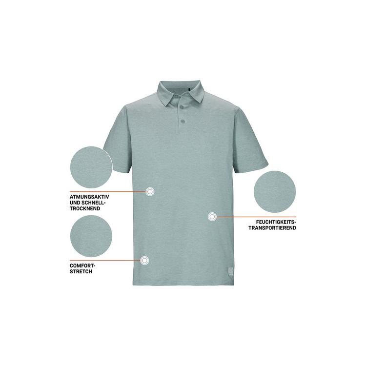 KILLTEC KILLTEC KOS 186 MN PLSHRT Poloshirt Herren - Gr&uuml;n2012 - 3 | SportScheck