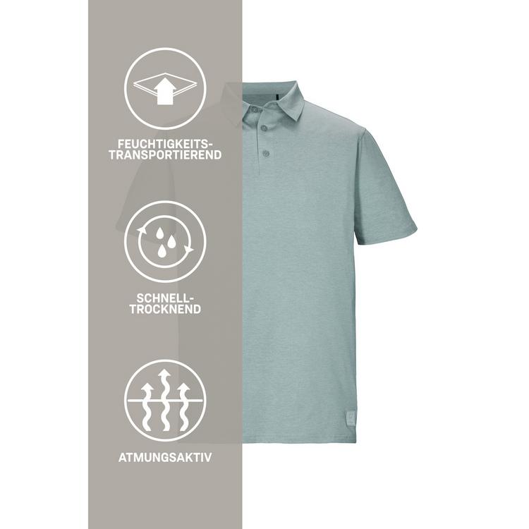 KILLTEC KILLTEC KOS 186 MN PLSHRT Poloshirt Herren - Gr&uuml;n2012 - 4 | SportScheck