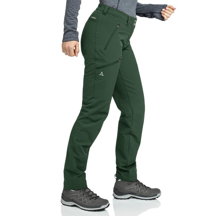 Sch&ouml;ffel Sch&ouml;ffel Pants Ascona Warm L Wanderhose Damen - 6965 - gr&uuml;n - 2 | SportScheck