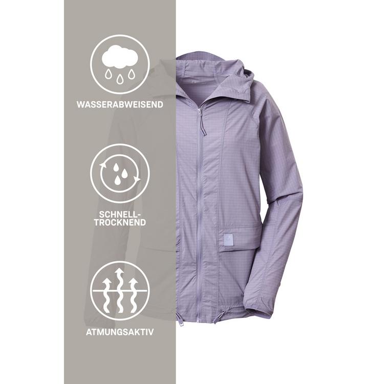 KILLTEC KILLTEC KOS 166 WMN JCKT Outdoorjacke Damen - Violett3921 - 4 | SportScheck