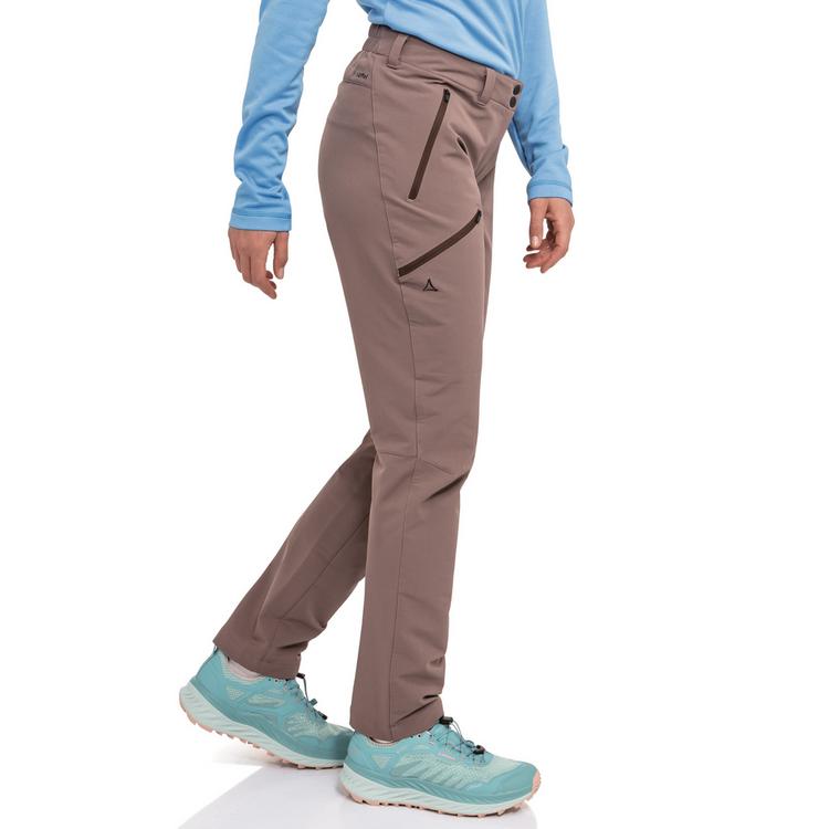 Sch&ouml;ffel Sch&ouml;ffel Pants Ascona Warm L Wanderhose Damen - 3905 - braun - 5 | SportScheck