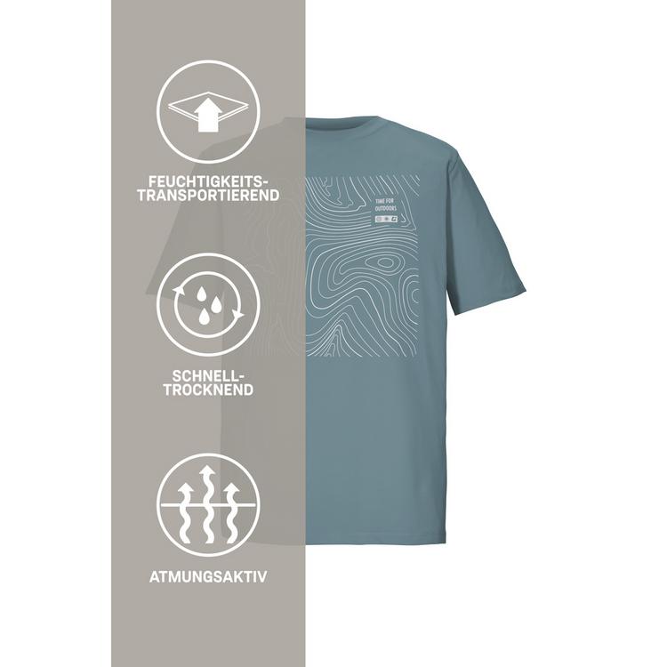 KILLTEC KILLTEC KOS 187 MN TSHRT T-Shirt Herren - Blau3071 - 4 | SportScheck