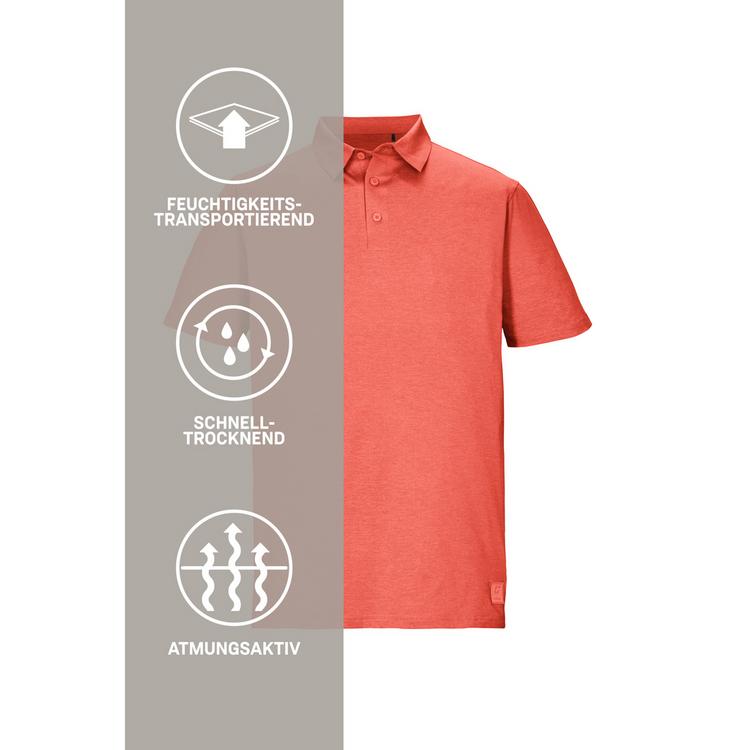KILLTEC KILLTEC KOS 186 MN PLSHRT Poloshirt Herren - Orange5011 - 4 | SportScheck