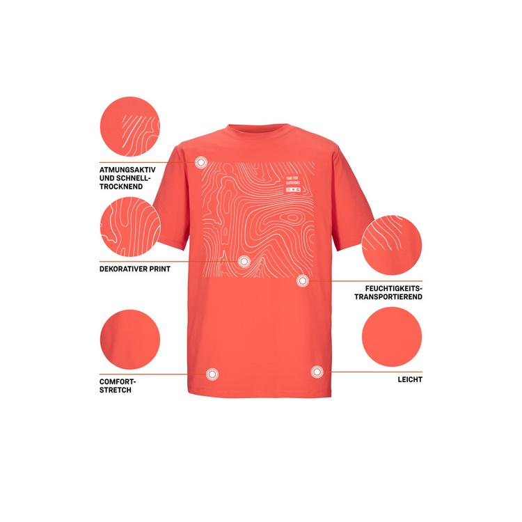 KILLTEC KILLTEC KOS 187 MN TSHRT T-Shirt Herren - Orange5011 - 3 | SportScheck