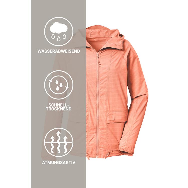 KILLTEC KILLTEC KOS 166 WMN JCKT Outdoorjacke Damen - Orange509 - 4 | SportScheck