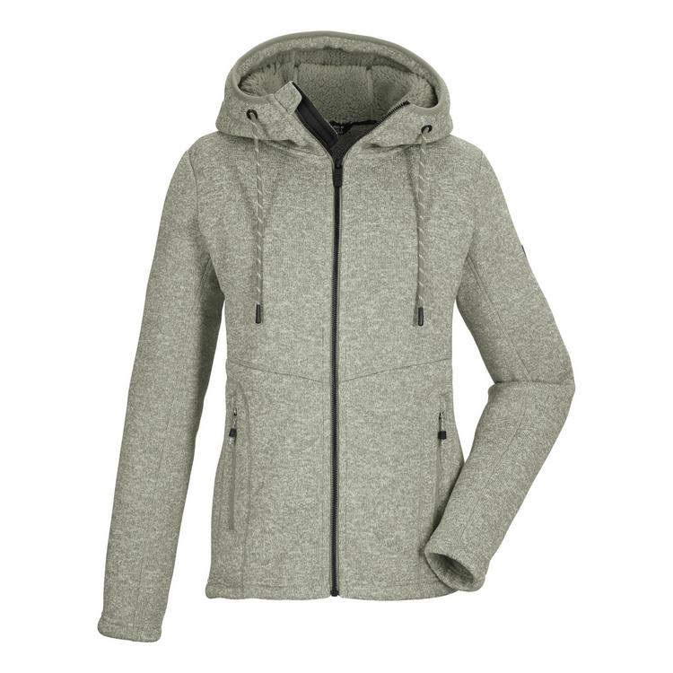 KILLTEC KILLTEC Strickfleecejacke mit Kapuze Fleecejacke Damen - Gr&uuml;n2046 - 0 | SportScheck