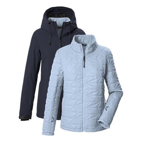 KILLTEC 3 in 1 Funktionsjacke mit Kapuze Softshelljacke Damen