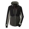 KILLTEC Funktionsjacke mit abzippbarer Kapuze Skijacke Herren - Gr&uuml;n2044