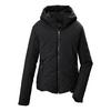 KILLTEC Steppjacke mit Kapuze Fleecejacke Kinder - Schwarz0110