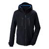 KILLTEC Funktionsjacke mit abzippbarer Kapuze Skijacke Herren - Blau3044