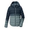 KILLTEC Steppjacke mit Kapuze Fleecejacke Kinder - Gr&uuml;n2092