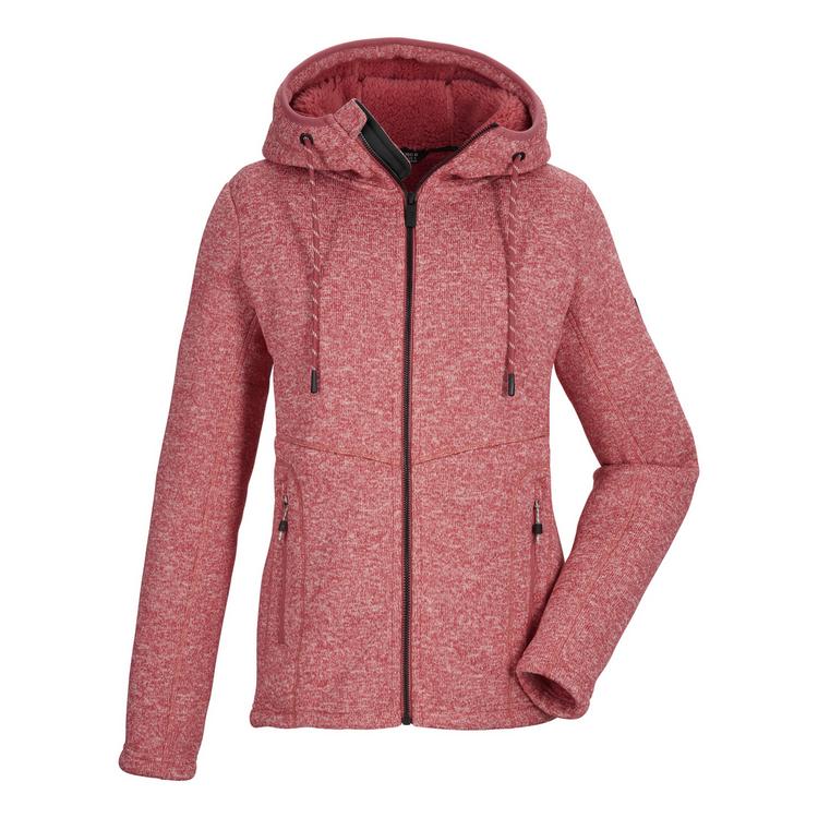KILLTEC KILLTEC Strickfleecejacke mit Kapuze Fleecejacke Damen - Beere381 - 0 | SportScheck
