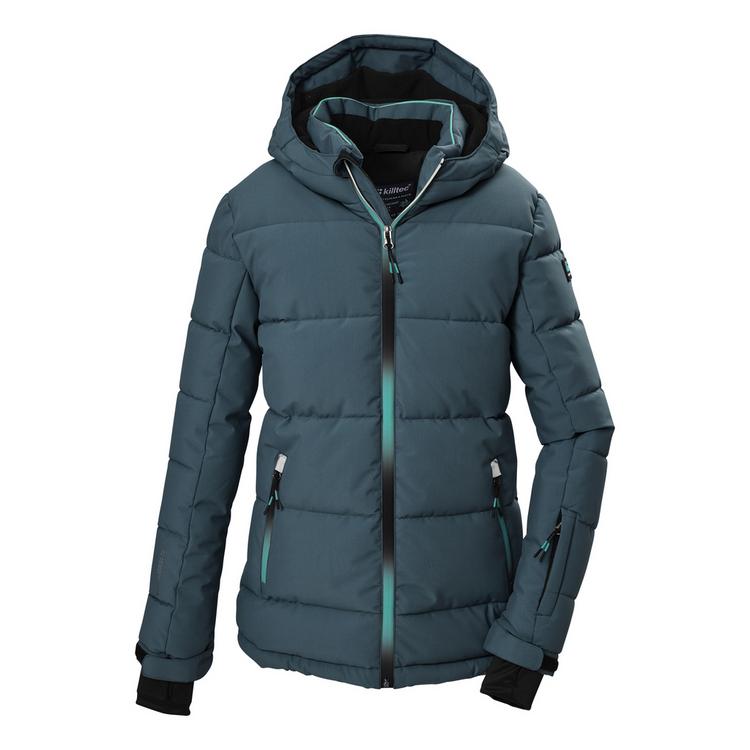 KILLTEC KILLTEC Ski-Steppjacke mit Kapuze Skijacke Kinder - Gr&uuml;n2040 - 0 | SportScheck