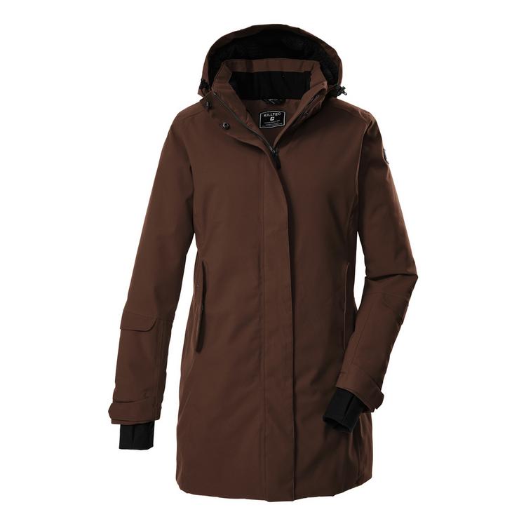KILLTEC KILLTEC Funktionsparka mit abzippbarer Kapuze Funktionsmantel Damen - Braun5940 - 0 | SportScheck