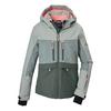 KILLTEC Funktionsjacke mit abnehmbarer Kapuze Softshelljacke Kinder - Gr&uuml;n2099