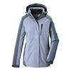 KILLTEC Funktionsjacke mit abzippbarer Kapuze Softshelljacke Damen - Blau3056