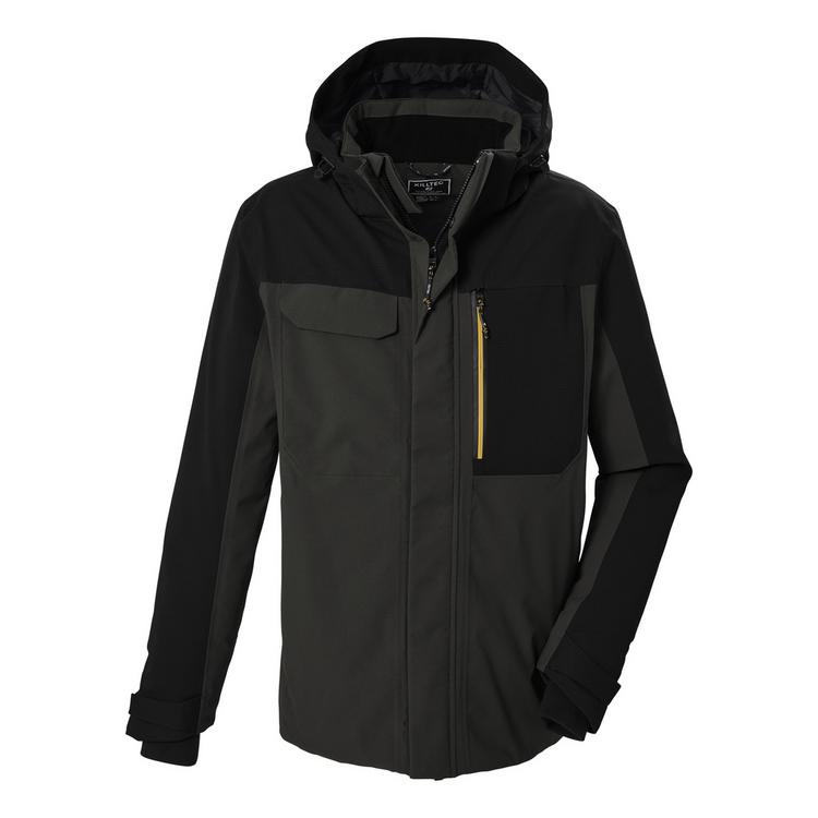 KILLTEC KILLTEC Funktionsjacke mit abzippbarer Kapuze Funktionsjacke Herren - Steingrau071 - 0 | SportScheck