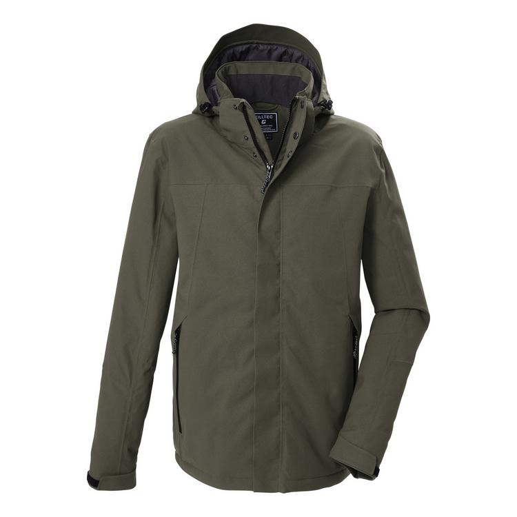 KILLTEC KILLTEC Funktionsjacke mit abzippbarer Kapuze Funktionsjacke Herren - Oliv - 0 | SportScheck