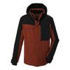 KILLTEC Funktionsjacke mit abzippbarer Kapuze Funktionsjacke Herren - Rot4527