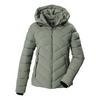 KILLTEC Steppjacke mit Kapuze Softshelljacke Damen - Tannengr&uuml;n2192