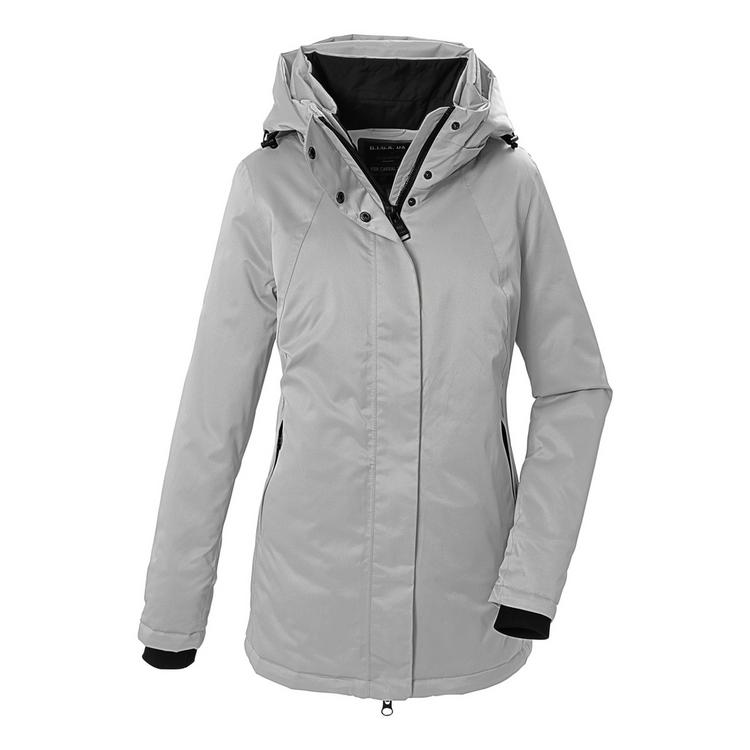 G.I.G.A. DX by killtec G.I.G.A. DX by killtec Funktionsjacke mit abzippbarer Kapuze Softshelljacke Damen - Hellgrau - 0 | SportScheck
