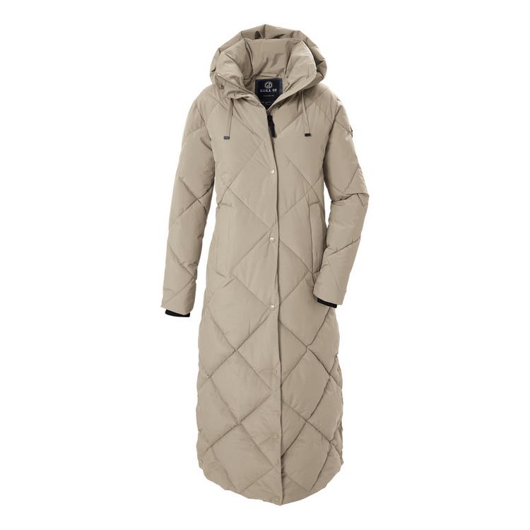 G.I.G.A. DX by killtec G.I.G.A. DX by killtec Steppmantel mit abnehmbarer Kapuze Funktionsmantel Damen - Beige8017 - 0 | SportScheck