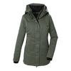 G.I.G.A. DX by killtec Funktionsjacke mit abzippbarer Kapuze Softshelljacke Damen - Gr&uuml;n204