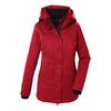 G.I.G.A. DX by killtec Funktionsjacke mit abzippbarer Kapuze Softshelljacke Damen - Rot4526