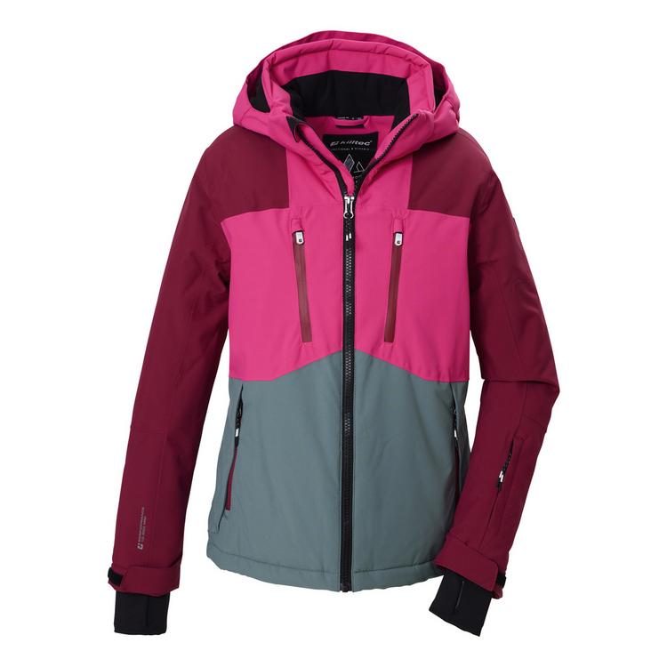 KILLTEC KILLTEC Skijacke mit abzippbarer Kapuze Skijacke Kinder - Rot4543 - 0 | SportScheck