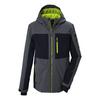 KILLTEC Funktionsjacke mit Kapuze Skijacke Herren - Grau0647
