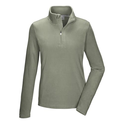 KILLTEC Fleeceshirt mit Stehkragen Langarmshirt Damen