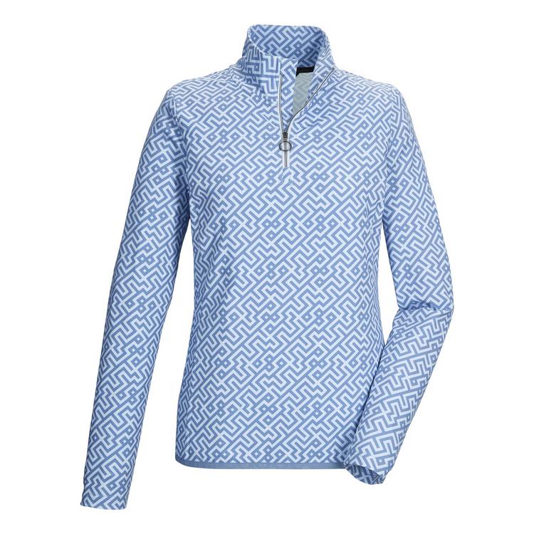 KILLTEC KILLTEC Powerstretchshirt mit Stehkragen Langarmshirt Damen - Blau3056 - 0 | SportScheck