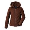 KILLTEC Steppjacke mit Kapuze Softshelljacke Damen - Kastanie