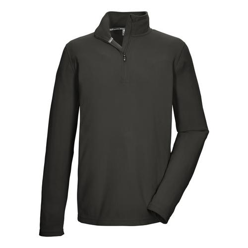 KILLTEC Fleeceshirt mit Stehkragen Langarmshirt Herren