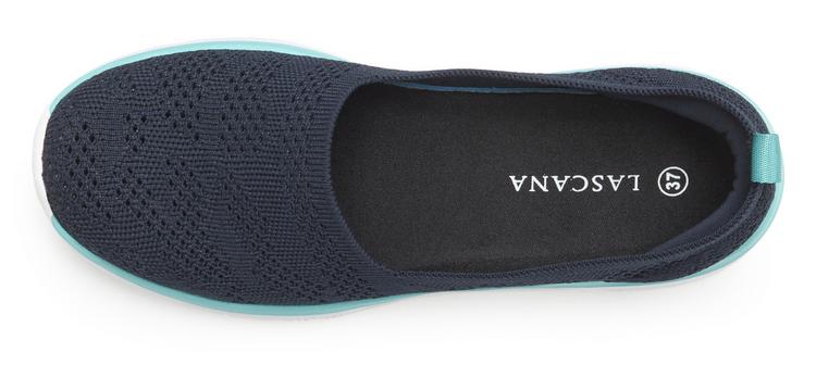 Lascana Lascana Slipper Slipper Damen - navy/t&uuml;rkis - 3 | SportScheck