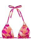 Lascana Triangel-Bikini-Top Bikini Oberteil Damen - beere-pfirsich