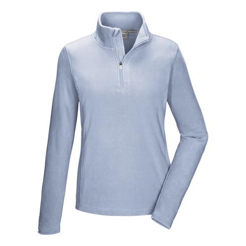 KILLTEC Fleeceshirt mit Stehkragen Langarmshirt Damen