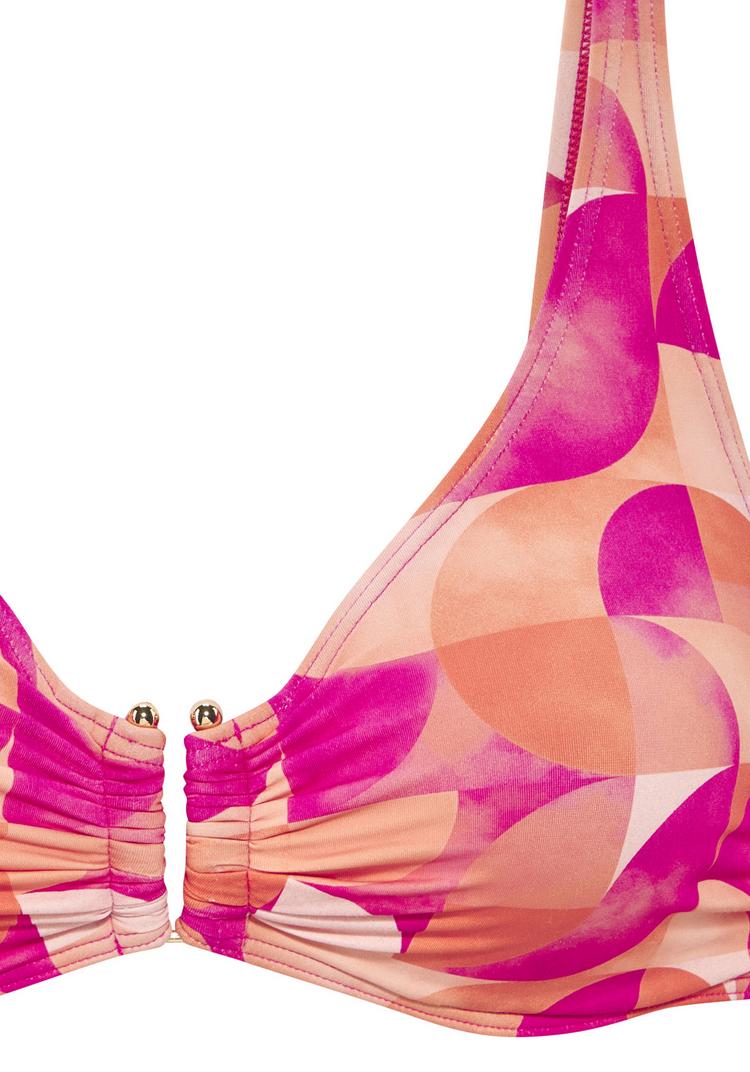 Lascana Lascana B&uuml;gel-Bikini-Top Bikini Oberteil Damen - beere-pfirsich - 1 | SportScheck