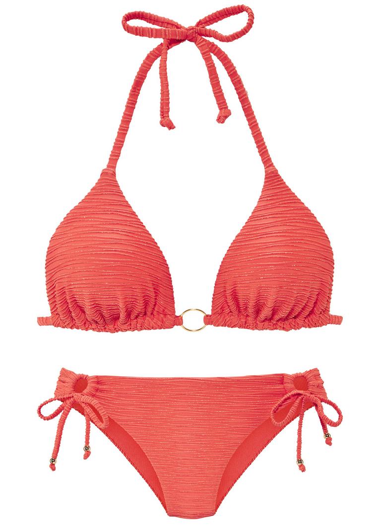 Lascana Lascana Triangel-Bikini Bikini Set Damen - koralle - 0 | SportScheck