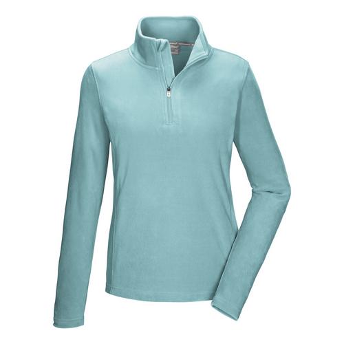 KILLTEC Fleeceshirt mit Stehkragen Langarmshirt Damen