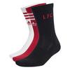 adidas LIVERPOOL FC SOCKEN, 3ER-PACK Socken - Black / Active Maroon / Grey Two