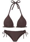 Lascana Triangel-Bikini Bikini Set Damen - braun