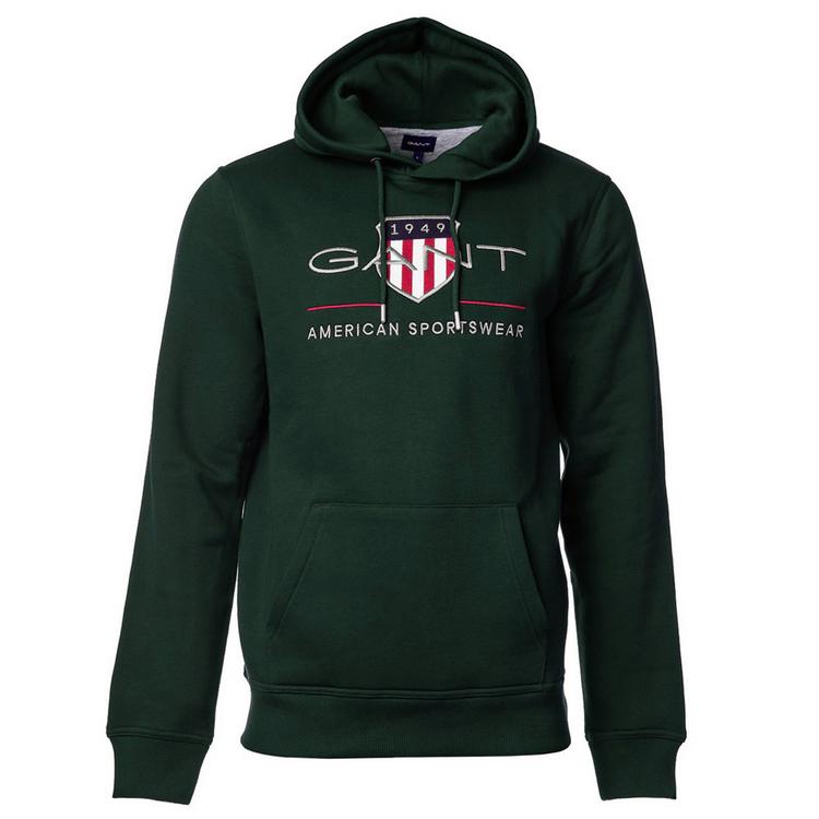 GANT GANT Sweatshirt Sweatshirt Herren - Gr&uuml;n (Tartan Green) - 0 | SportScheck